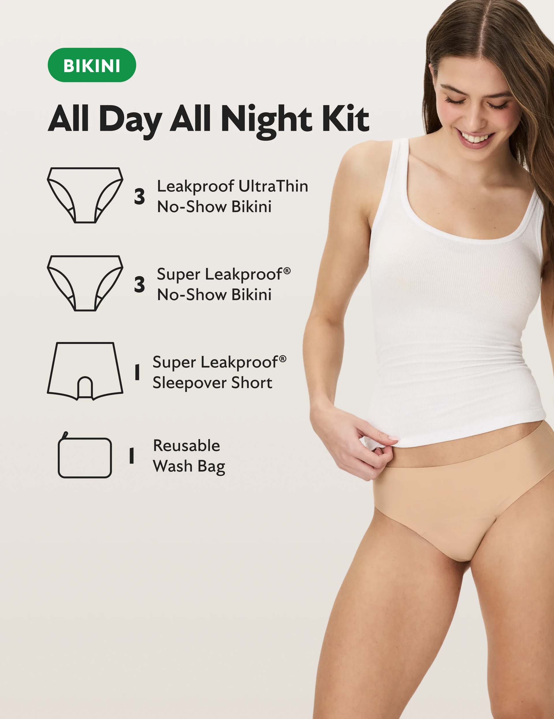 Every Flow Period Kit - Bikini