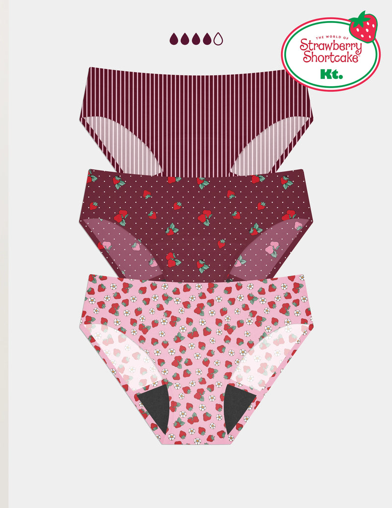 | Berry Blossom/Polka Dot Patch/Strawberry Petal